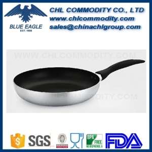 Food Grade Hard Anodizing Aluminium Frying Pan with Bakelite Handle