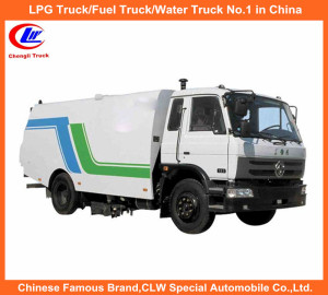 Dongfeng Street Sweeping Truck in Cummins Runway Sweeper & Road Cleaning