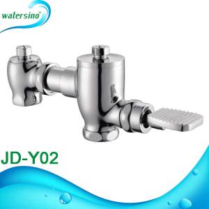 Foot Operated Flush Valve Brass Toilet Flush Valve