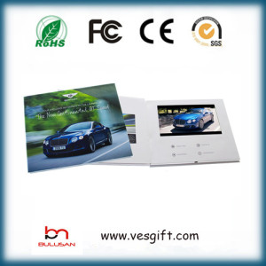 Advertising Player Video Greeting Card 7.0′′ Video Brochure